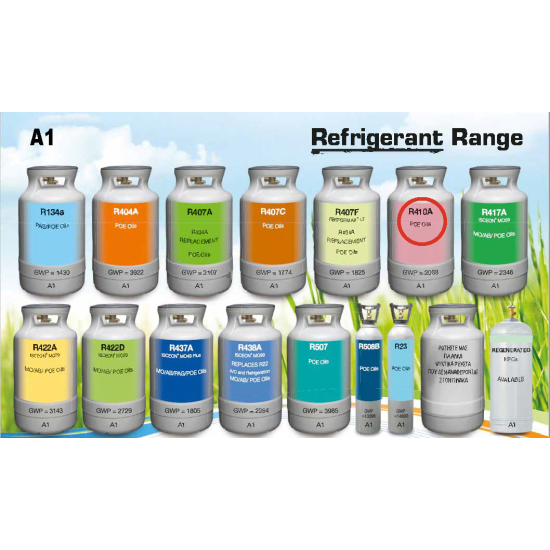 Refrigerant-R410A-Kg Refrigerant R410A, (Kg)