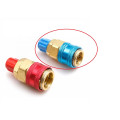 QC-12 Low Side Quick Coupler single package brass r134a refrigerant quick coupler for air conditioner ACRTOOLS QC-12 Low Side Quick Coupler single package brass r134a refrigerant quick coupler for air conditioner ACRTOOLS