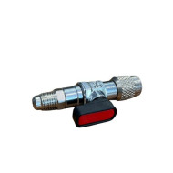 BALL VALVE 1/4" SAEM #1/4" SAEF ERRECOM