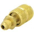 ADDAPTOR SIDE DIRECT 10292, check-v, 1/4Mx1/4F, ROBINAIR