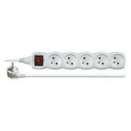 Power Strip 1,5m, 5 sockets white