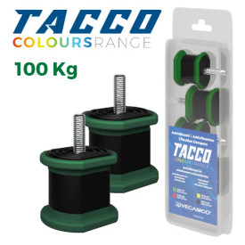 ΑΝΤΙΚΡΑΔΑΣΜΙΚΑ TACCO-ΠΡΑΣΙΝΑ (σετ x 4τμχ) 100kg Vecamco