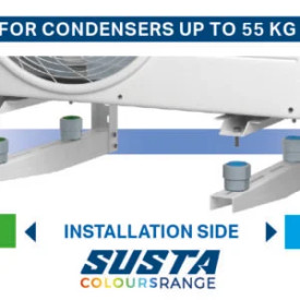 ΑΝΤΙΚΡΑΔΑΣΜΙΚΑ SUSTA+ ΠΡΑΣINO / ΜΠΛΕ (σετ x 4τμχ) 55kg Vecamco