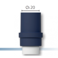 OUTDOOR-ANTI-INSECT-END-CONNECTOR-BLUE-Vecamco 