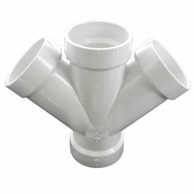  PVC DWV Double Wye "Castel Engineering"