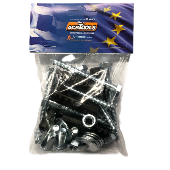 "Screws & upat" SET for installing an external A/C unit...ACRtools "Screws & upat" SET for installing an external A/C unit...ACRtools