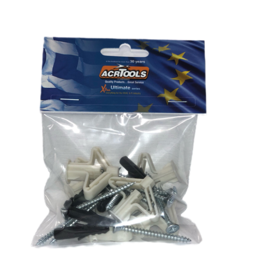 "Screws & upat" SET for installing an indoor A/C unit...ACRtools "Screws & upat" SET for installing an indoor A/C unit...ACRtools