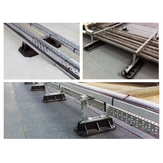 MULTI-FOOT Floor Fastening system 600mm x 220mm x 95mm "Large", BBJ
