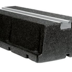 RUBBER FLOOR FIXING SYSTEM 450mm with channel VECAMCO