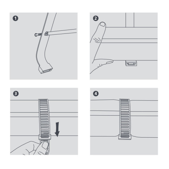 TIE T300 PIPE FASTENING SYSTEM, BBJ