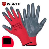PROTECTIVE GLOVES RED, NITRILE