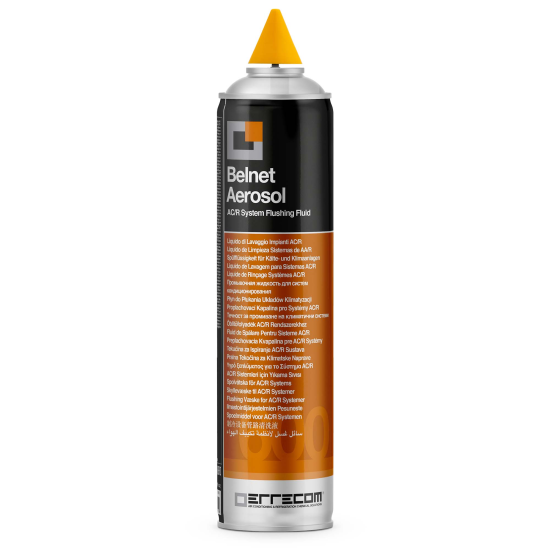 Refrigeration Lines Flushing Fluid with Rubber Cone - BELNET AEROSOL - 750 ml, ERRECOM Refrigeration Lines Flushing Fluid with Rubber Cone - BELNET AEROSOL - 750 ml, ERRECOM