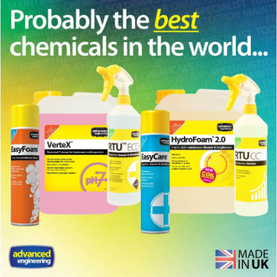 HydroFoam 2.0 5L, ΚΑΘΑΡΙΣΤΙΚΟ & ΓΥΑΛΙΣΤΙΚΟ "ΒΑΡΕΩΣ ΤΥΠΟΥ" για ΣΥΜΠΥΚΝΩΤΕΣ A/C & R Αdvanced HydroFoam 2.0 5L, ΚΑΘΑΡΙΣΤΙΚΟ & ΓΥΑΛΙΣΤΙΚΟ "ΒΑΡΕΩΣ ΤΥΠΟΥ" για ΣΥΜΠΥΚΝΩΤΕΣ A/C & R Αdvanced