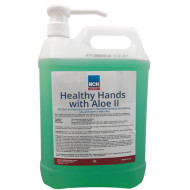 ΑΝΤΙΣΗΠΤΙΚΟ (5LT) gel καθαρισμού με αλόη HEALTHY HANDS ΙΙ ΜΑΝΤΕΚ