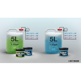 Alkaline Tabs Alkaline Cleaner in Tablets for Condensers ERRECOM 