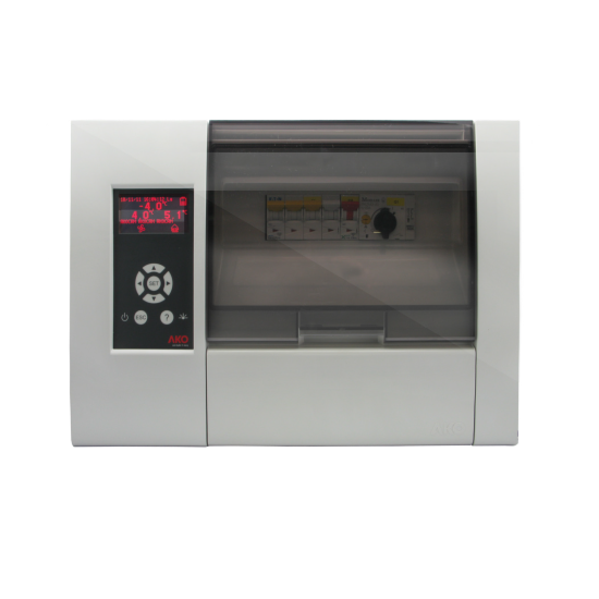 Refrigeration controller for walk-in fridges AKO type AKO-15651 mounting measurements Refrigeration controller for walk-in fridges AKO type AKO-15651 mounting measurements