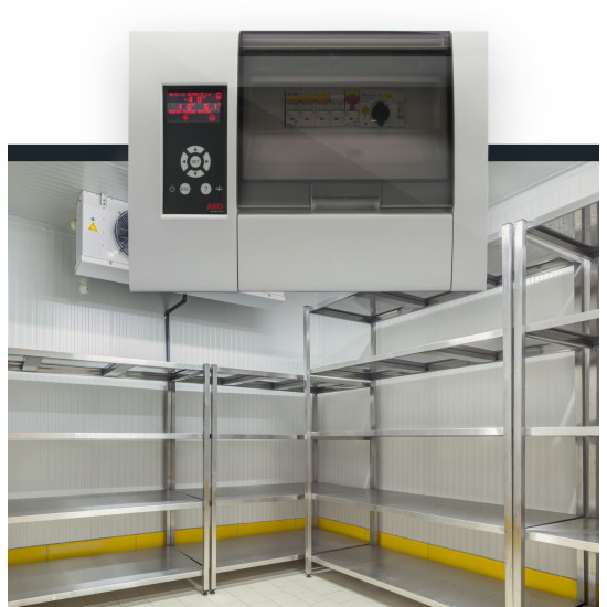 Refrigeration controller for walk-in fridges AKO type AKO-15651 mounting measurements Refrigeration controller for walk-in fridges AKO type AKO-15651 mounting measurements