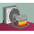 HEATING ELEMENT CARTER FOR HERMETIC COMPRESSORS 71863, 35w, "AKO"
