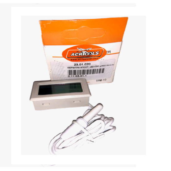 Distance thermometer, battery mini, x-zone, -40/+70C, ACRTOOLS ... Distance thermometer, battery mini, x-zone, -40/+70C, ACRTOOLS ...