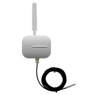 Temperature and moisture monitor, external antenna and 3 m external NTC probe, IP68, -40 °C to 50 °C, 6.5 Ah battery, NB-loT Band 20  AKO-59821