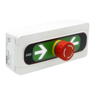 TRAPPED PERSON ALARM FOR 4 COLD ROOM STORES AKOALARM AKO-55424B