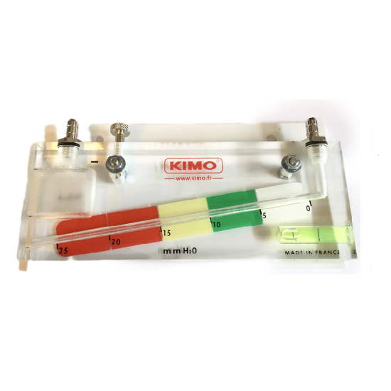 CP 25 Inclined liquid column manometer, KIMO CP 25 Inclined liquid column manometer, KIMO