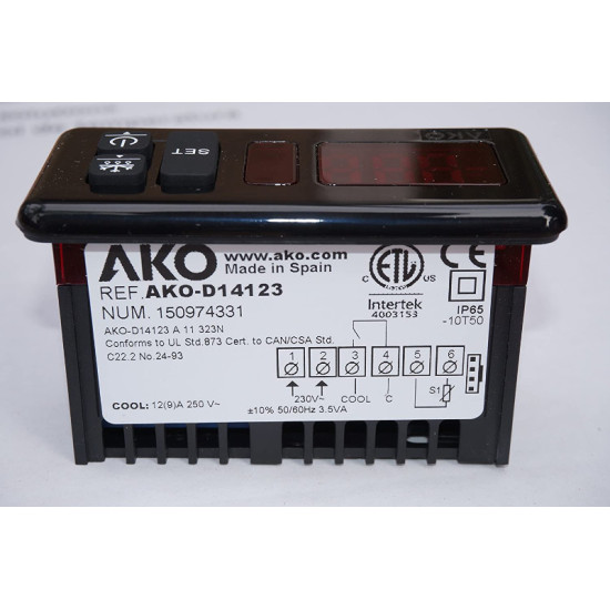 ΘΕΡΜΟΣΤΑΤΗΣ - ΘΕΡΜΟΜΕΤΡΟ,14123,-50 / +150ºC,230V με απόψυξη φυσικής & δεκαδικό AKO ... ΘΕΡΜΟΣΤΑΤΗΣ - ΘΕΡΜΟΜΕΤΡΟ,14123,-50 / +150ºC,230V με απόψυξη φυσικής & δεκαδικό AKO ...