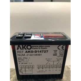 Temperature controller  ΑΚΟ-14721  Range from -50.0ºC to +600ºC, 2 relays, panel mounting "AKO"