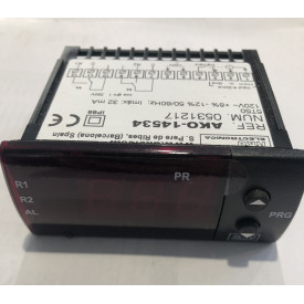 Input controllers 4/20mA Range from -999 to +999. 2 relays, panel mounting "AKO"