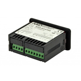 Temperature controller  ΑΚΟ-14724  Range from -99.9ºC to +1000ºC, 2 relays, panel mounting "AKO"