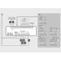 CONTROL FOR COMPRESSORS AND CONDENSER FANS, AKO-14545, with 5-stage compressor racks + 2 converter outputs, AKO CONTROL FOR COMPRESSORS AND CONDENSER FANS, AKO-14545, with 5-stage compressor racks + 2 converter outputs, AKO