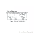 ACRTOOLS ACR-HVAC09 Programmable Digital Thermostat digital for central air conditioner ACRTOOLS ACR-HVAC09 Programmable Digital Thermostat digital for central air conditioner