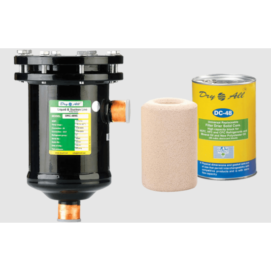 DC-48 Filter Drier Core MOISTURE Replaceable Dry ALL DC-48 Filter Drier Core MOISTURE Replaceable Dry ALL