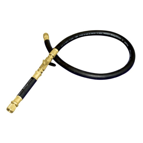 REFRIGERANT CHARGING HOSE 1,8m, 3/8"ball, ACR-349,72" REFRIGERANT CHARGING HOSE 1,8m, 3/8"ball, ACR-349,72", ACRTOOLS