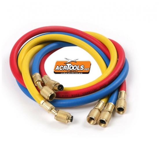 HOSES 1.5m, 1/4" x 5/16", R410a HOSES 1.5m, 1/4" x 5/16", R410a, ACRTOOLS