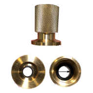 Addaptor KF-16 σε 1/2" FFL (Θυληκό flare) για ΛΑΣΤΙΧΟ ΚΕΝΟΥ A107571XL, ACCUTOOLS