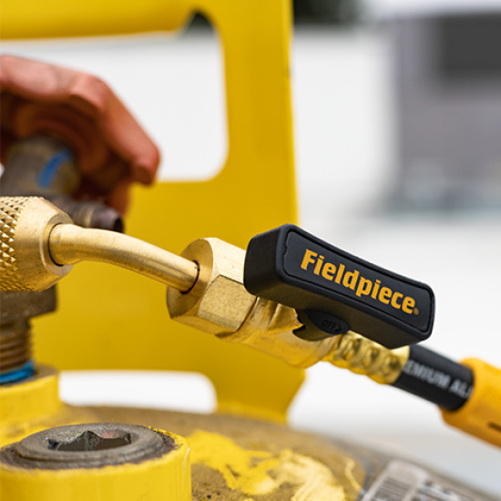 HR3B - 1/4" Ball Valve Hose Set, FIELDPIECE 