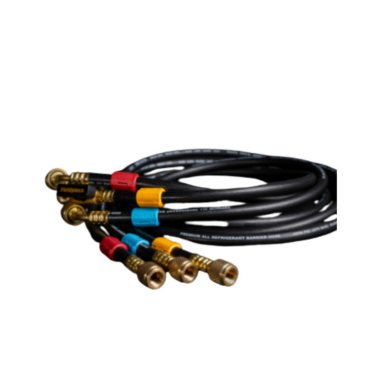 HR3C - 1/4″ Low Loss Valve – 1/4″ Ball Valve Hose Set, FIELDPIECE