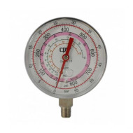 HIGH PRESSURE GAUGE Ø80 RGO4H R410/22/407 Bar/psi/C/CLS1 CPS USA