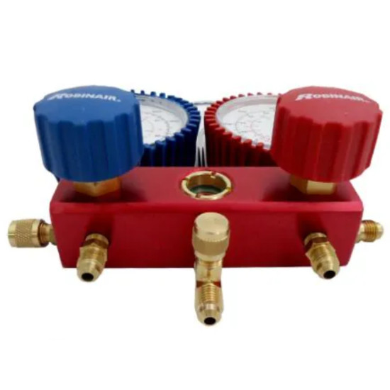 Manifold-GAUGE-RA41132E-R32/410a-protection-ROBINAIR 