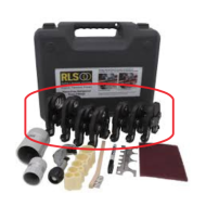 Ridgid® Refrigerant Press Fittings 8-Jaw Set RLS USA
