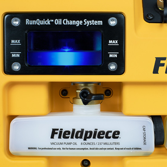ΑΝΤΛΙΑ ΚΕΝΟΥ VP87EU, 8CFM, (225lt/min), 3/4Hp, 15mic, 230 DC Inverter, A2L, FIELDPIECE 