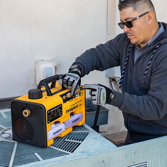 ΑΝΤΛΙΑ ΚΕΝΟΥ VP87EU, 8CFM, (225lt/min), 3/4Hp, 15mic, 230 DC Inverter, A2L, FIELDPIECE 