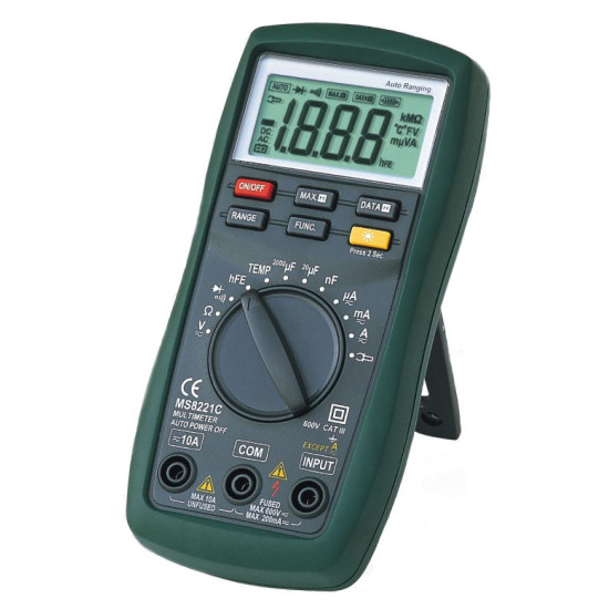 ΠΟΛΥΜΕΤΡΟ ΗΛΕΚΤΡΟΝΙΚΟ ACR8221C-ΘΕΡΜΟΜΕΤΡΟ, ACRTOOLS ΠΟΛΥΜΕΤΡΟ ΗΛΕΚΤΡΟΝΙΚΟ ACR8221C-ΘΕΡΜΟΜΕΤΡΟ, ACRTOOLS