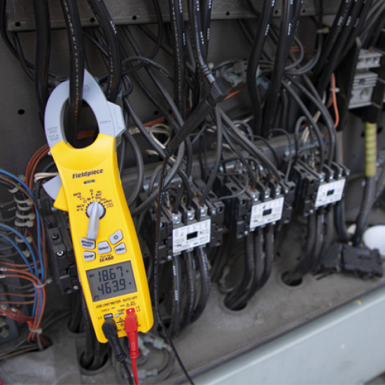 SC480 Wireless Clamp Meter Dual Display | Power, Fieldpiece