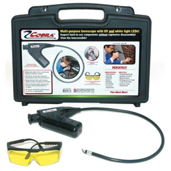 Borescope with UV and white light LED SPECTROLINE Borescope with UV and white light LED SPECTROLINE