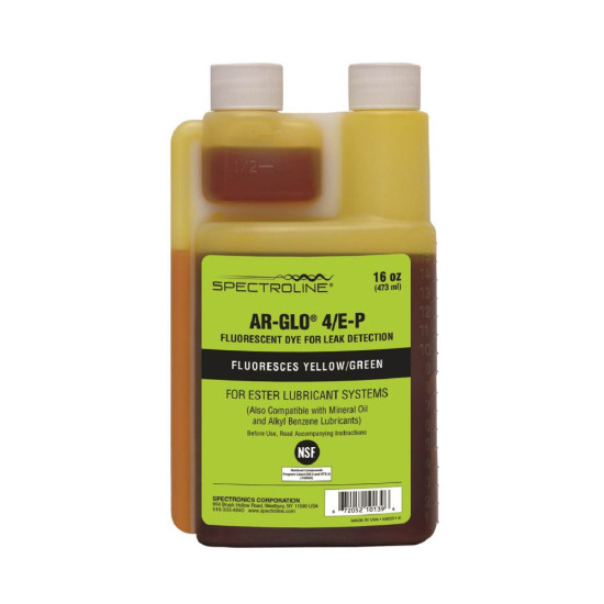 AR-GLO4/Ε-P FLUORESCENT LEAK DETECTION DYE SPECTROLINE AR-GLO4/Ε-P FLUORESCENT LEAK DETECTION DYE SPECTROLINE