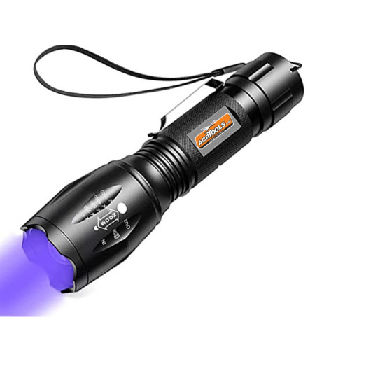 Uv Light Flashlight ACRL3-UV, SAFE A&T "DryAll Uv Light Flashlight ACRL3-UV, SAFE A&T "DryAll