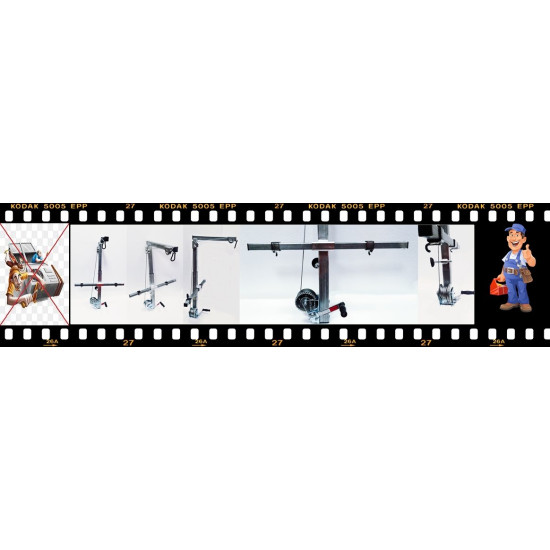 PORTABLE MATERIAL LIFT ACR-100,70kg at 9m (95cm max unit height) ... PORTABLE MATERIAL LIFT ACR-100,70kg at 9m (95cm max unit height) ...