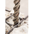 HAMMER DRILL BIT 3 CUTTING EDGES COMPATIBLE SDS+, BOOSTER PLUS,8#100(10cm), DIAGER HAMMER DRILL BIT 3 CUTTING EDGES COMPATIBLE SDS+, BOOSTER PLUS,8#100(10cm), DIAGER